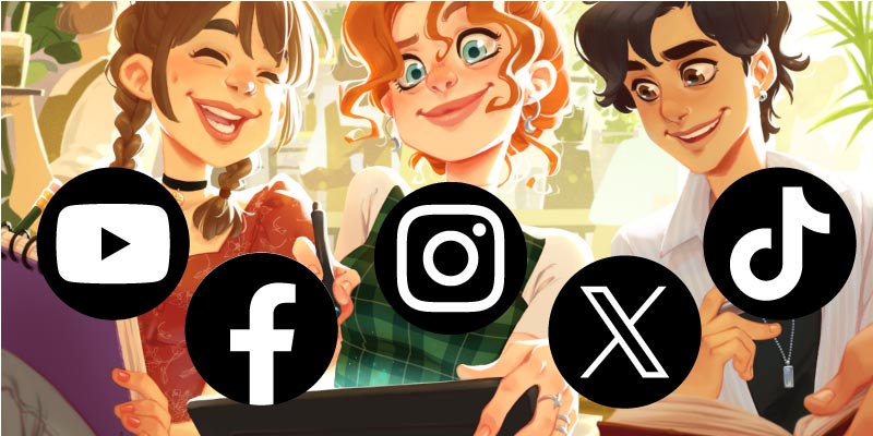 Share your art with friends