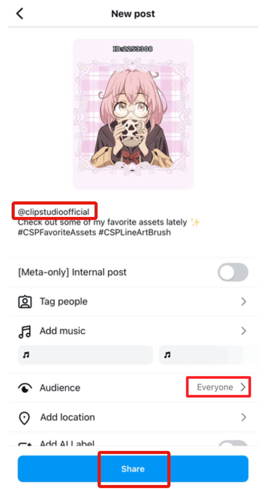 Instagram_投稿サンプル