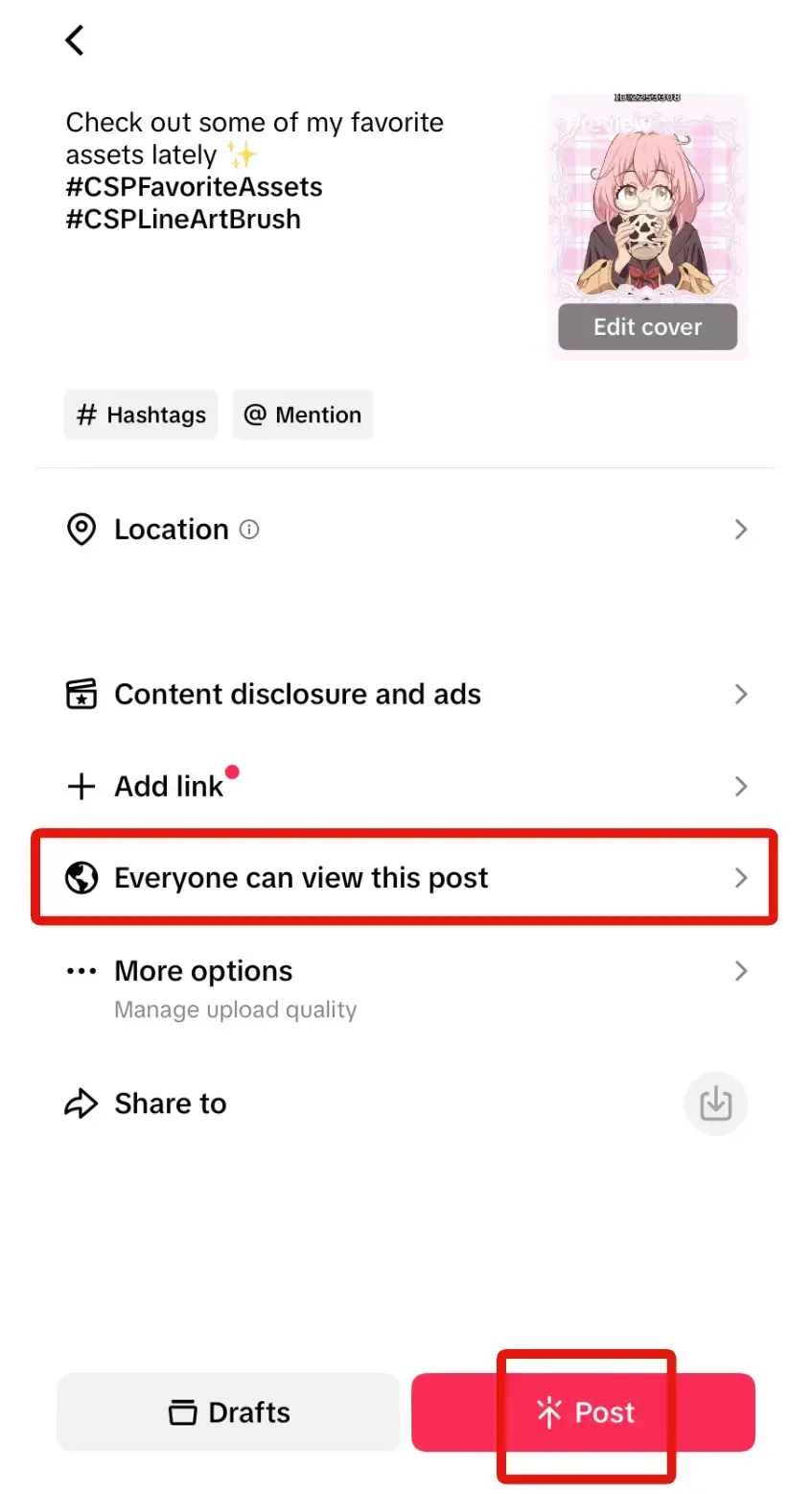 TikTok_게시물 샘플