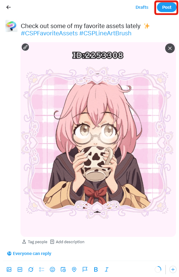 X_投稿サンプル