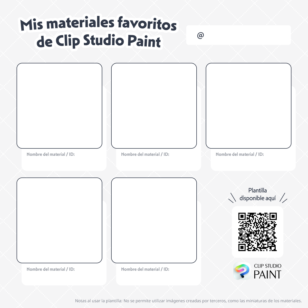 Plantilla para la publicación