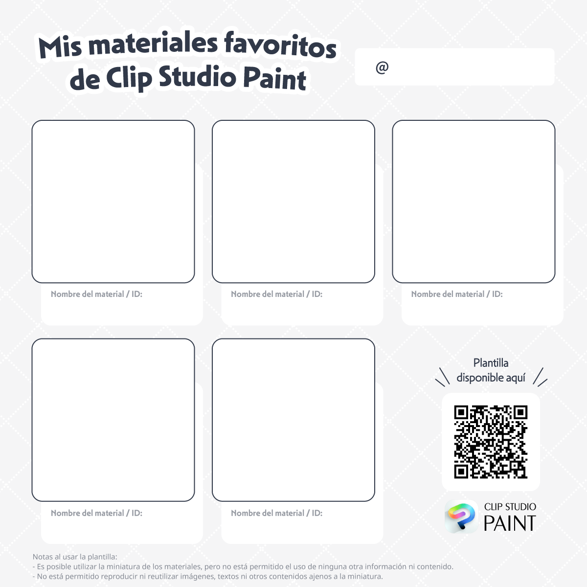 Plantilla para la publicación