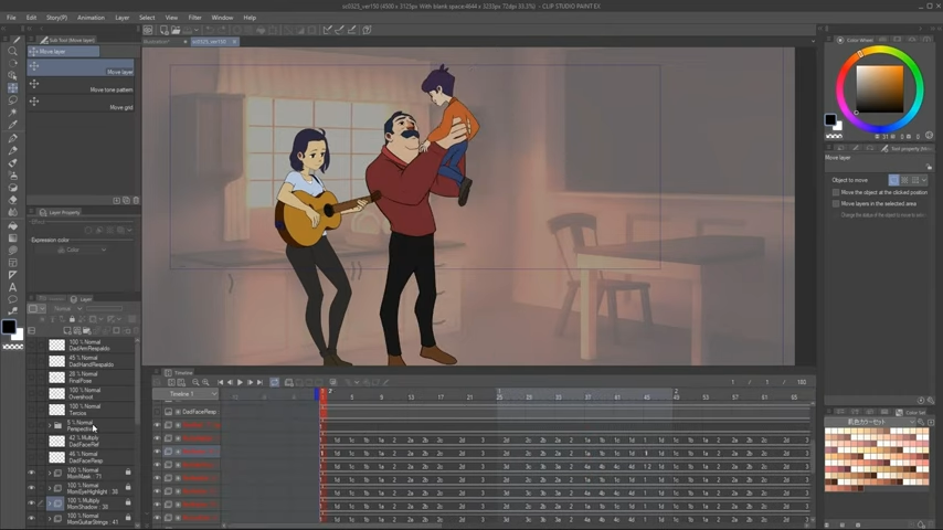 Animação 2D por Manuel López