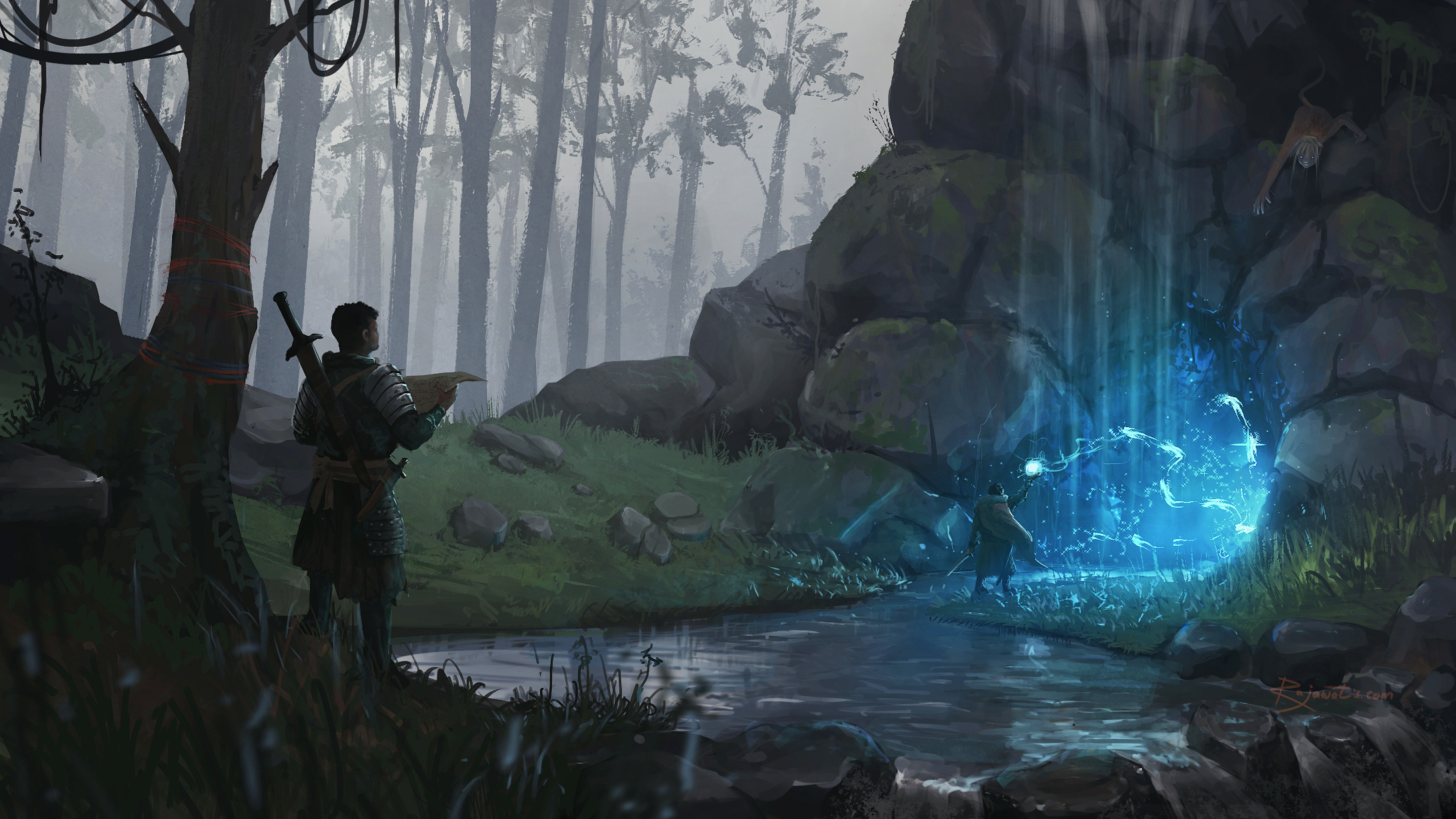 Arte conceitual por Surendra Rajawat