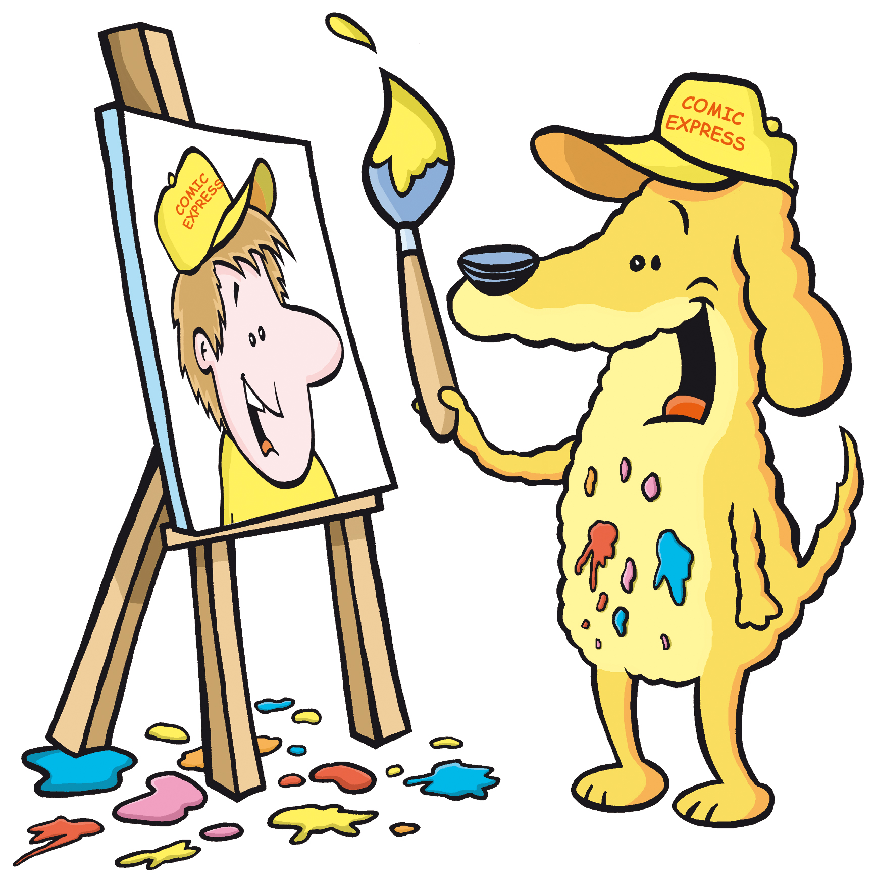 Logotipo da Comic Express