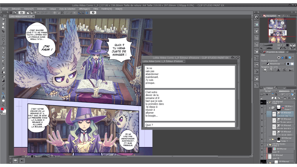 Texte & bulles pour BD | CLIP STUDIO PAINT