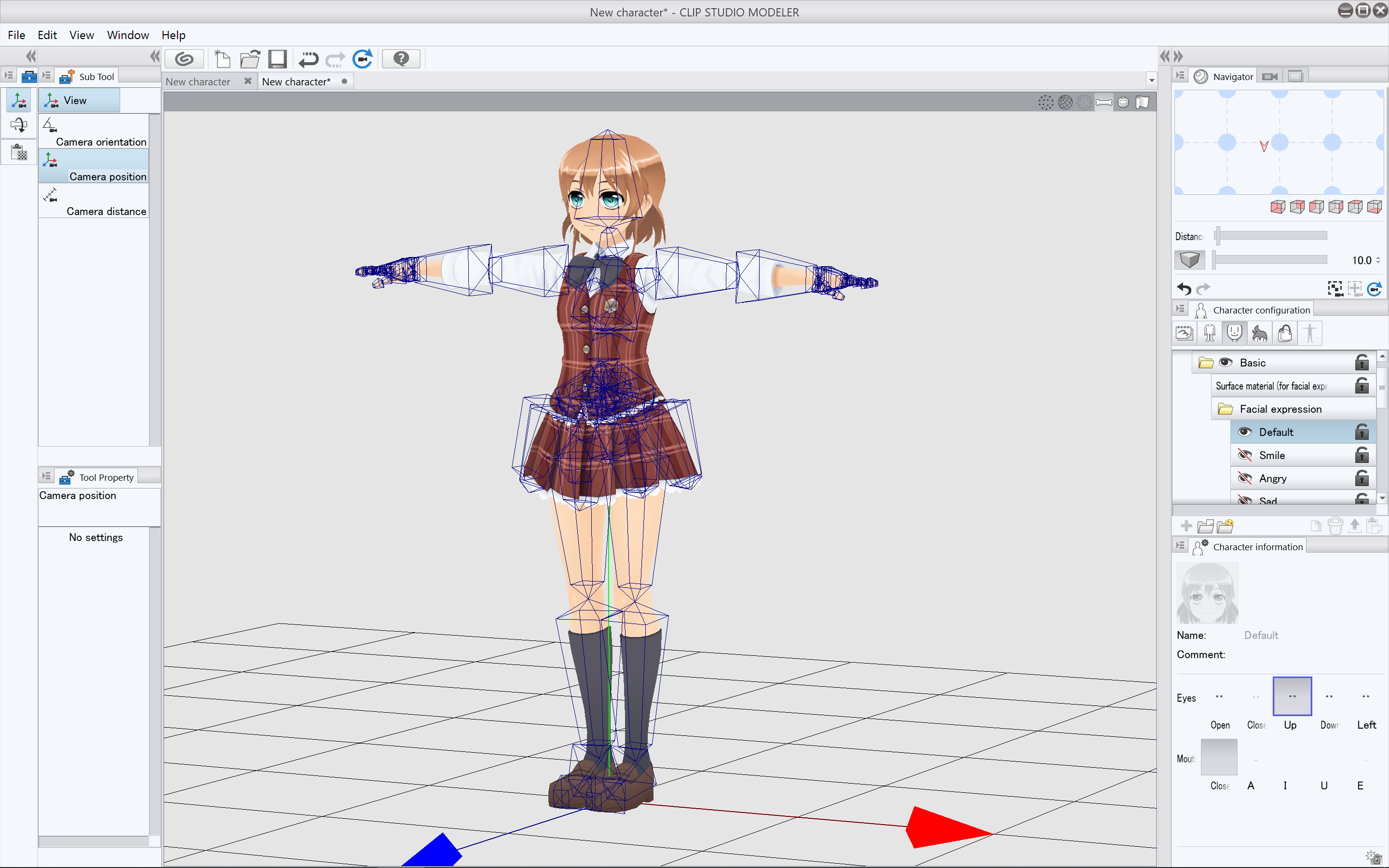 3d model clip studio