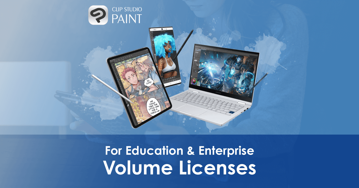 Volume Licenses Clip Studio Paint