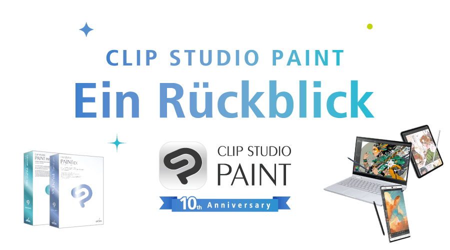 Die Geschichte von CLIP STUDIO PAINT