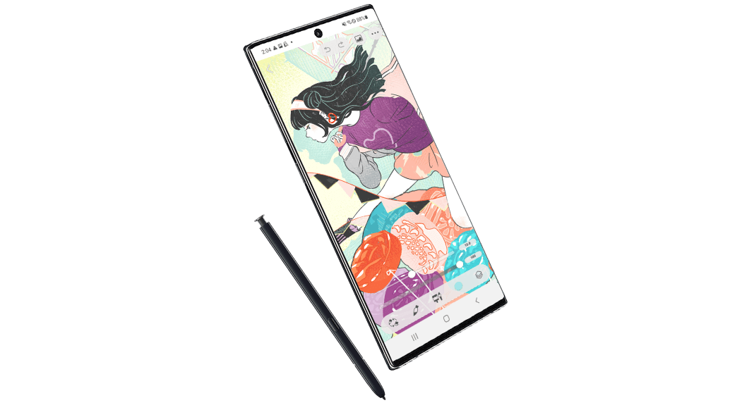 CLIP STUDIO PAINT for GalaxyとSペンでまるでパソコンのように絵が描けます！