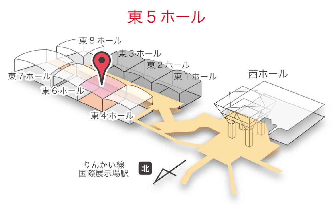東5ホール「クリップスタジオブース」