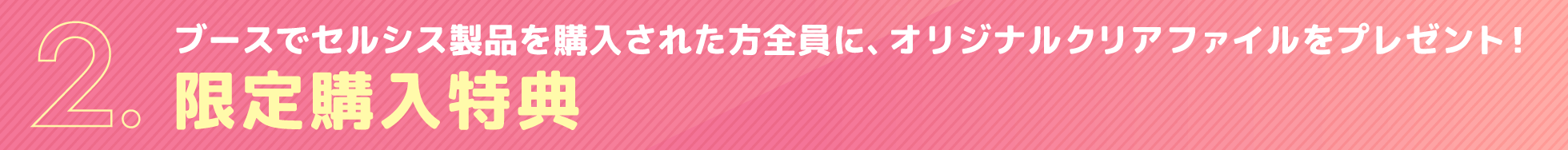 限定購入特典