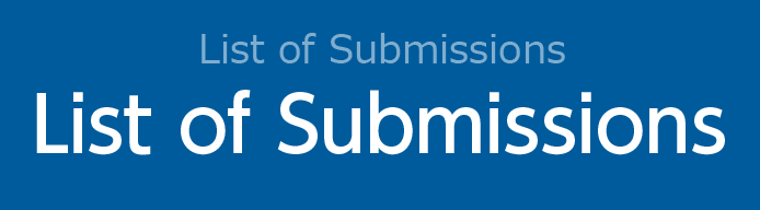 List of Submissions