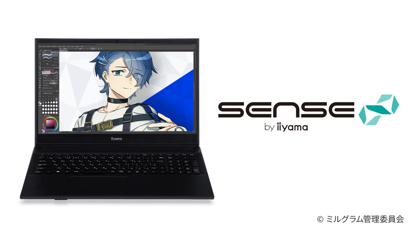 【マンガ・イラスト制作向け|CLIP STUDIO PAINT向けエントリーモデル】インテル® プロセッサー N100搭載15型フルHDクリエイターノートパソコン（提供：株式会社ユニットコム）