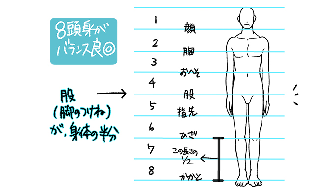 身長と足の関係図