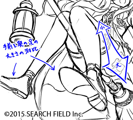 イラストレーター必見 初心者からプロまで使えるイラスト製作講座 指示書の読み方 構図ラフの描き方 イラスト マンガ描き方ナビ