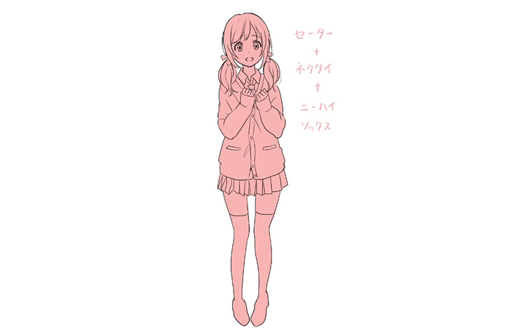 女子高生の制服の描き方講座 イラスト マンガ描き方ナビ