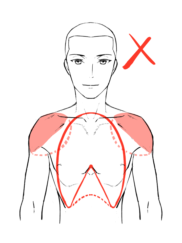 図解 すぐにわかる男女の特徴の付け方 描き分け イラスト マンガ描き方ナビ