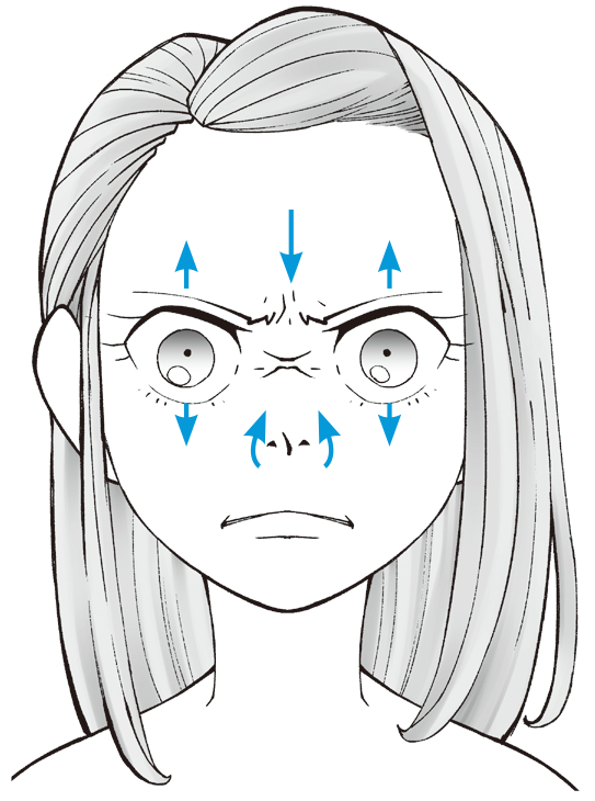 創作資料 キャラクターに感情を宿す 表情 の描き方 イラスト マンガ描き方ナビ