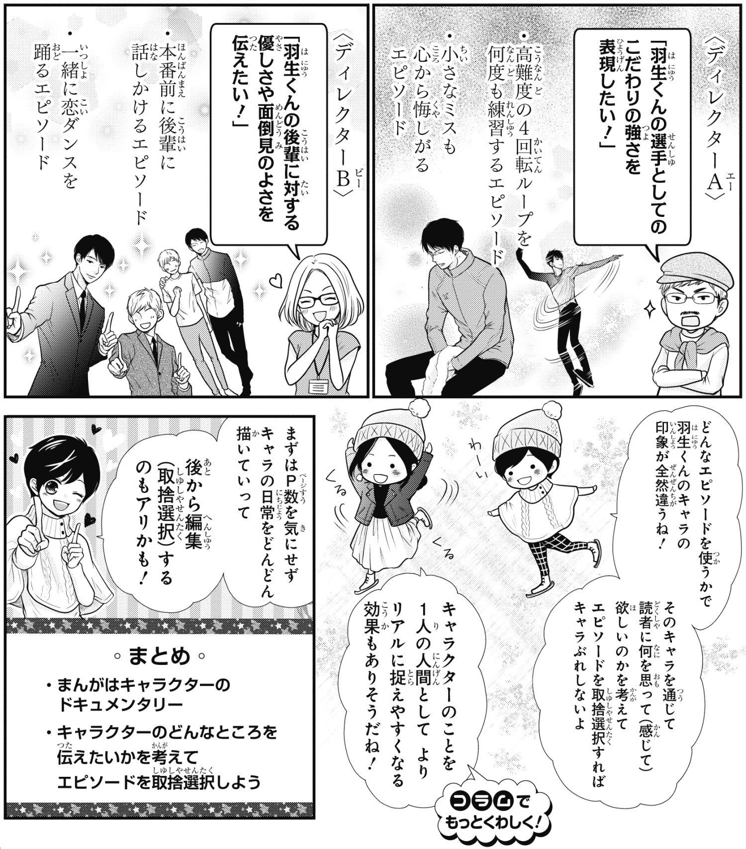 まんが作りのコツを徹底解明 話がまとまらない 等の苦手を克服 編 イラスト マンガ描き方ナビ