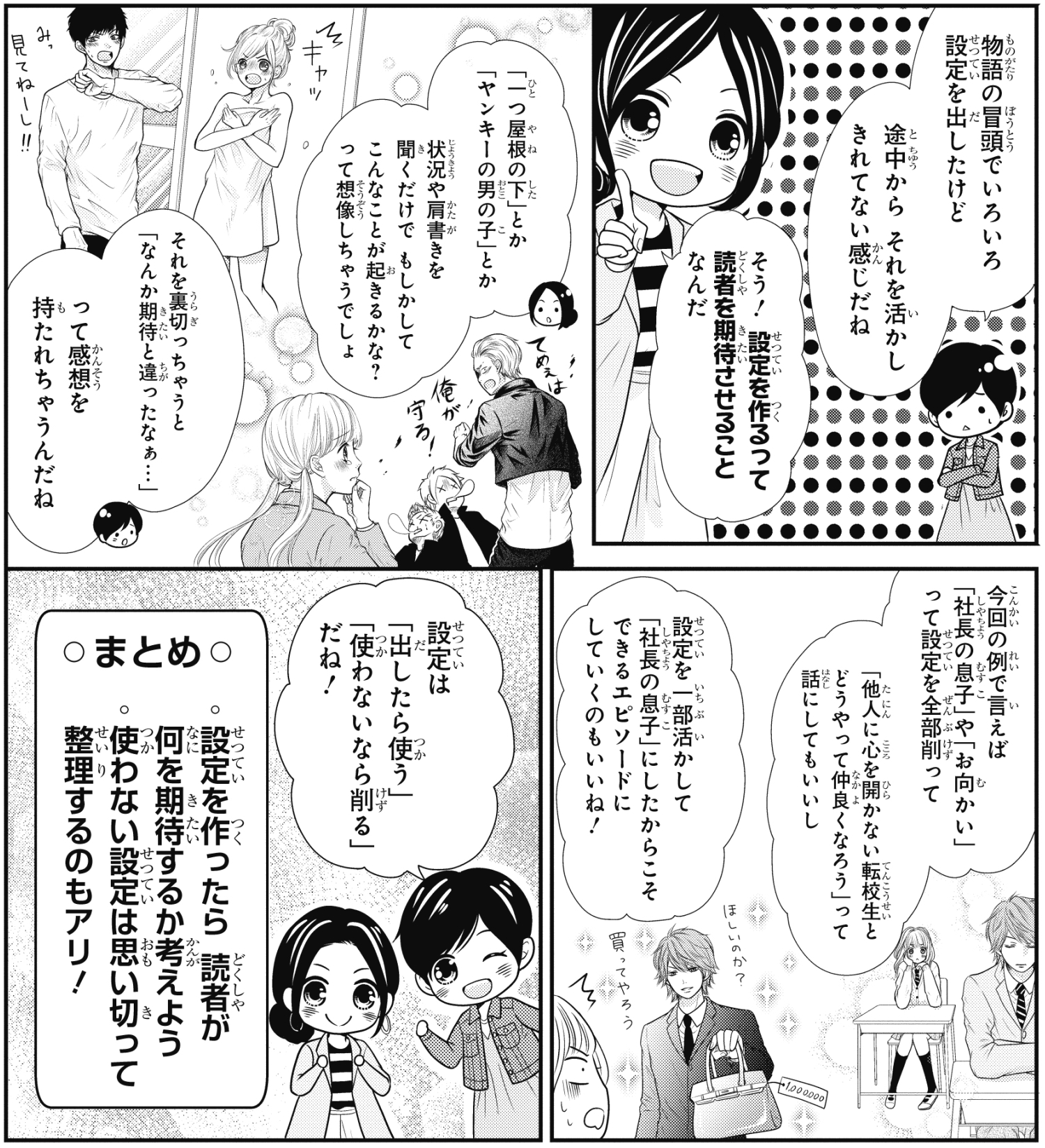 まんが作りのコツを徹底解明 話がまとまらない 等の苦手を克服 編 イラスト マンガ描き方ナビ