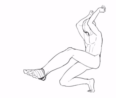 棒立ちポーズから脱却 図形で発想する 全身ポーズの練習法講座 イラスト マンガ描き方ナビ