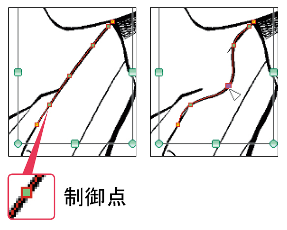 編集できるベクター線で線画のクオリティを上げる Clip Studio Paint Ex 公式ガイドブックより イラスト マンガ描き方ナビ