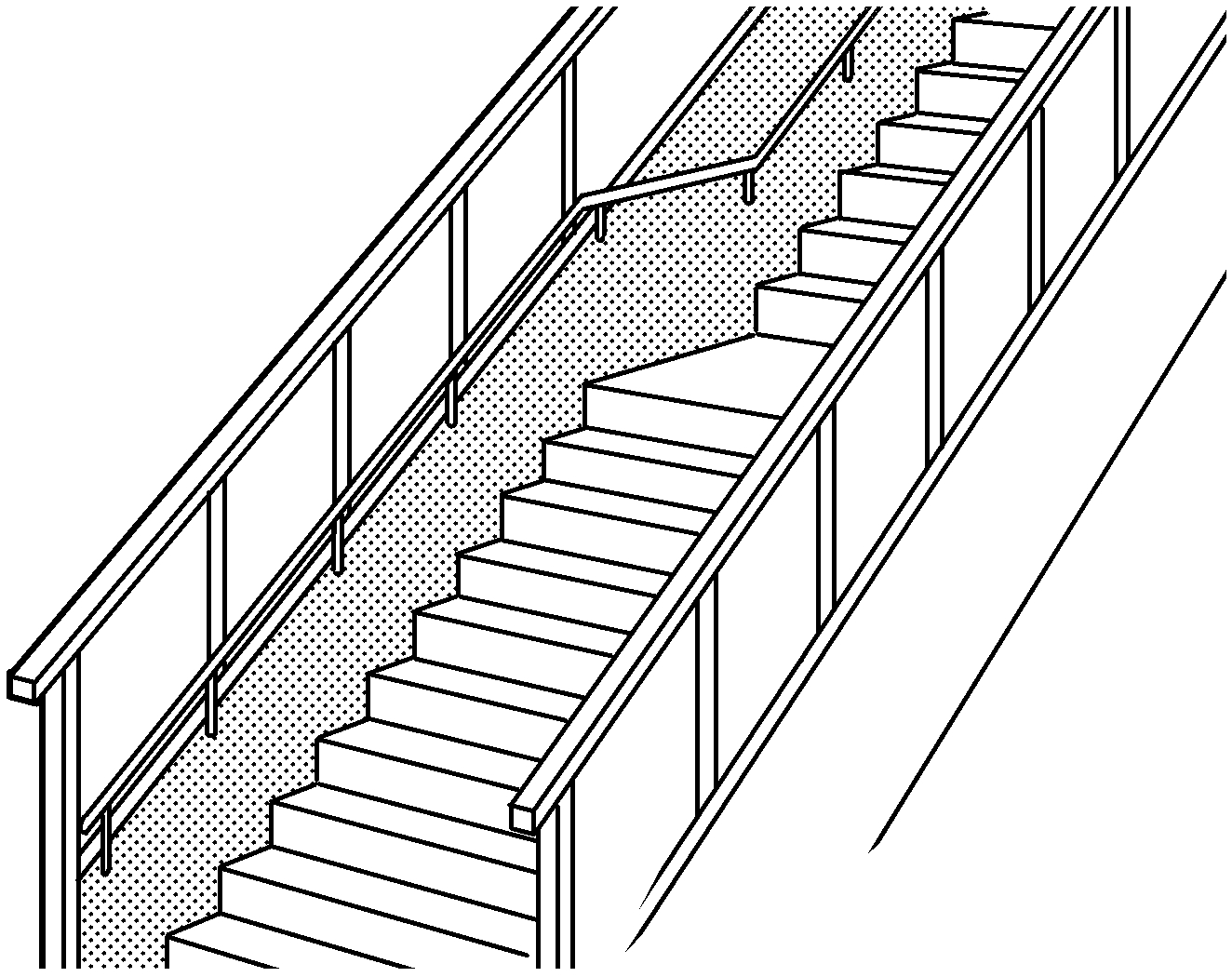 超級 背景講座 Maedaxの背景萌え 歩道橋編 イラスト マンガ描き方ナビ