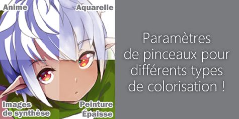 Paramètres De Pinceaux Pour La Colorisation Art Rocket