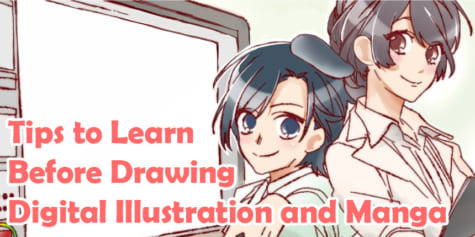 Tips To Learn Before Drawing Digital Illustration And Manga Part