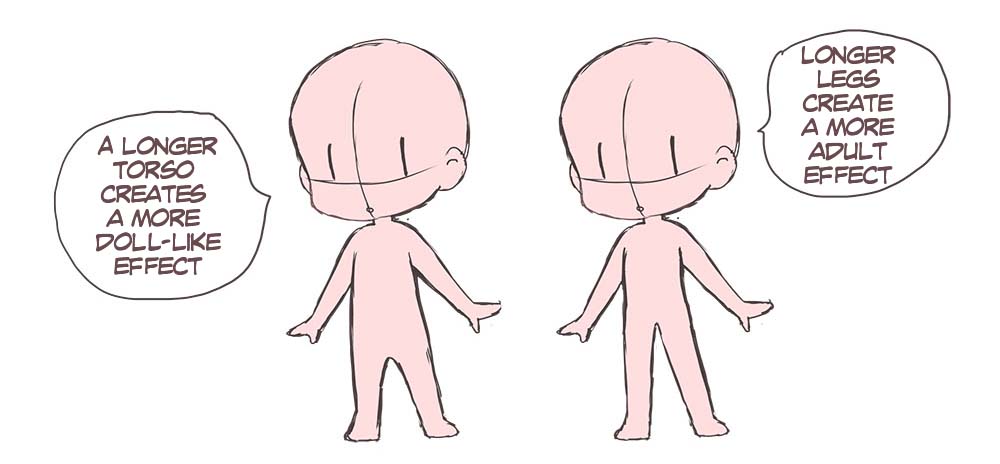 Featured image of post Chibi Body Outline - Free chibi body template by kaotikkupkake on deviantart.