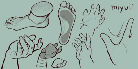 Tutoriel Sur Le Dessin De Mains Et De Pieds Art Rocket