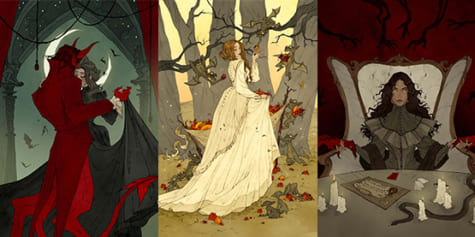 Gothic Stylization using the Fundamentals of Illustration