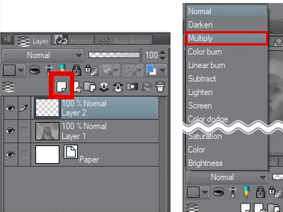 how to flip layers in clip studio paint