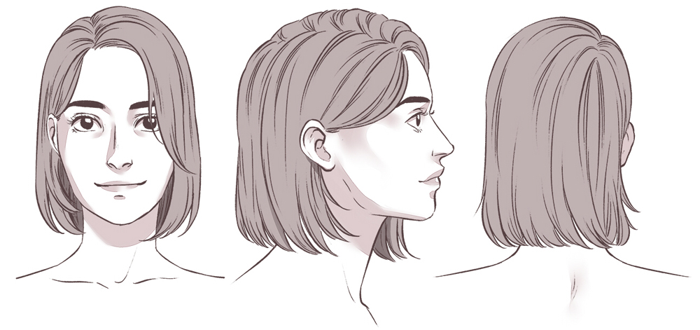 Featured image of post Simple Hairstyle Sketches Just for our art and creativity