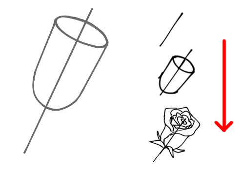 0097 011 2 - Hướng dẫn chi tiết cách vẽ hoa hồng đơn giản với 9 bước cơ bản