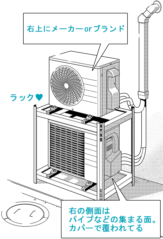 超級 背景講座 Maedaxの背景萌え 室外機編 イラスト マンガ描き方ナビ