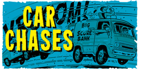 How to Draw CAR CHASES