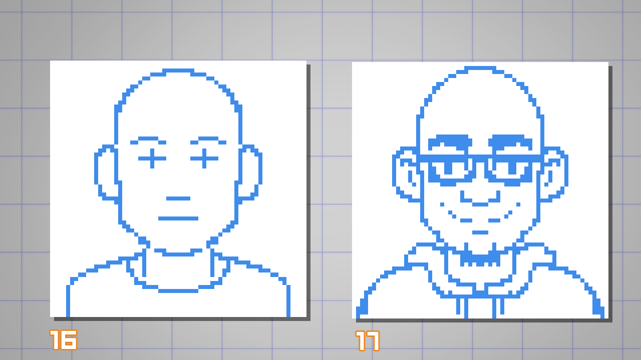 Dessiner un personnage en pixel art