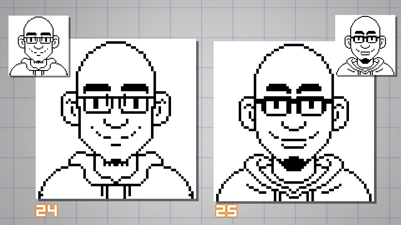 Tutoriel pixel art proportions