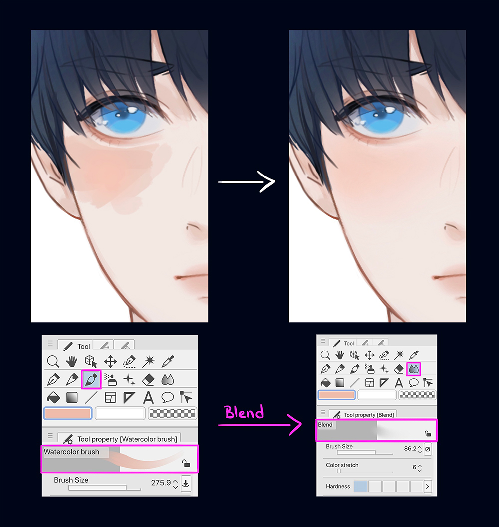 Anime-Style Skin Coloring Tutorial | Art Rocket