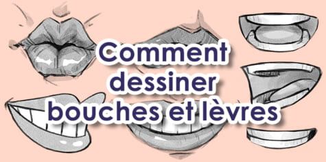 dessin bouche et lèvres