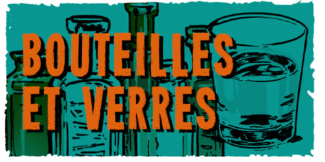 Comment dessiner des bouteilles et des verres