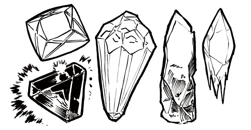 Cómo dibujar gemas, cristales y oro | Art Rocket