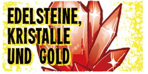 So werden Edelsteine, Kristalle und Gold gezeichnet