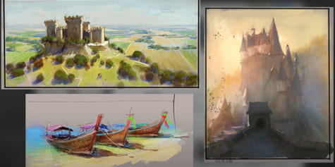 Painting Landscape Studies | Art Rocket