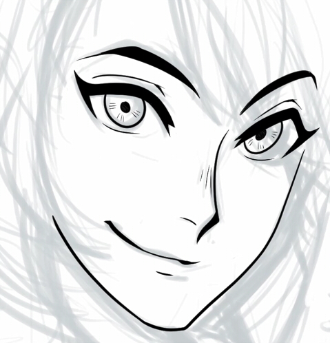 Anime eyes drawing without color : r/AnimeSketch