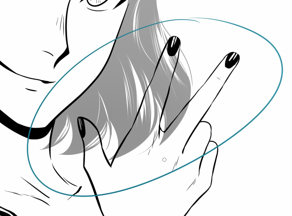 If this happens when drawing with multiple layers, add a Layer mask so you don't need to erase areas of your drawing.