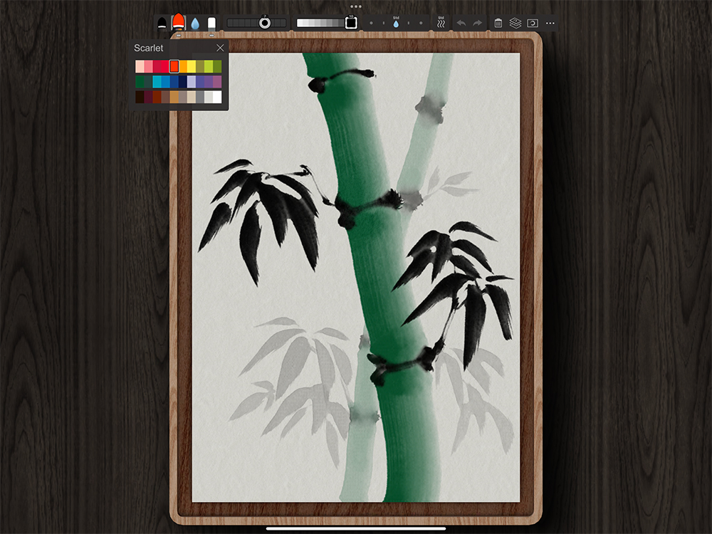 Zen Brush 3 on iPad