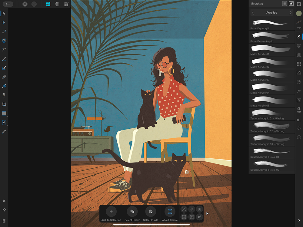 Affinity Designer on iPad